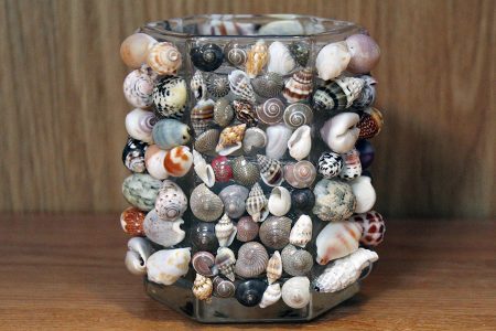 Shell Votive Candle