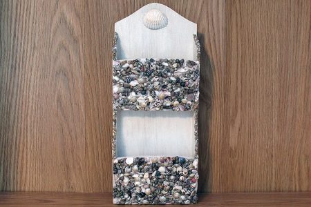 Beach Decor: Photo Frame, Shell Inlay Picture Frame, Picture Frame, Beach Wedding Picture Frame, Beach Decor Picture Frame